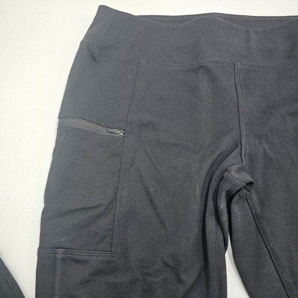 Carhartt Fitted Force Black Cargo Leggings Womens Size M 8 10 Regular - Picture 2 of 5